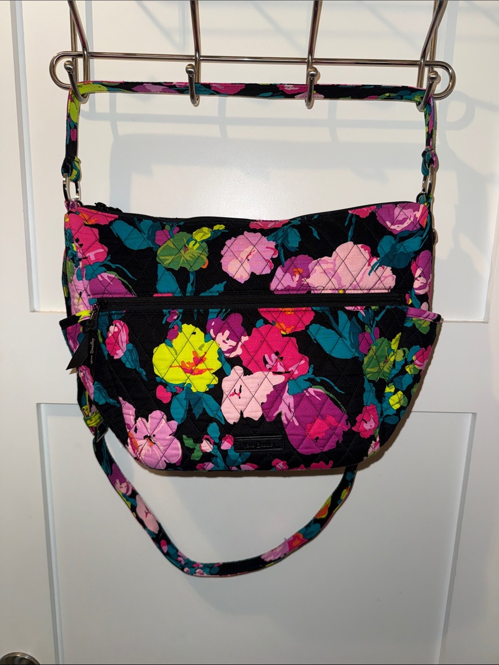 Vera Bradley Go Ahead Convertible Crossbody in Hilo Meadow EUC